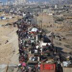 Palestinians march south as Israel ethnically cleanses Gaza City 