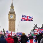 Over 100,000 attend London rally led by far-right activist Tommy Robinson 