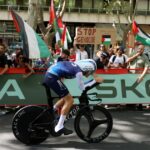 Cycling team to drop Israel name after mass pro-Palestinian Vuelta protests 
