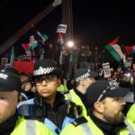 Eleven arrested as protests erupt before Aston Villa-Maccabi Tel Aviv match 