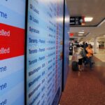 Thousands of US flights cancelled, delayed as government shutdown continues 