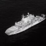 UK accuses Russian spy ship of pointing lasers at pilots watching vessel 