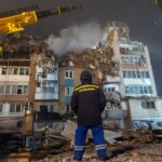 Russian air strikes kill 26 in devastating attack on Ukraine’s Ternopil 