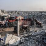 Israeli air raids hit Gaza City, drone targets southern Lebanon 