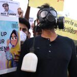 Protesters call for action as pollution suffocates New Delhi 