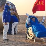 China sends spacecraft to pick up stranded astronauts