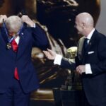 FIFA’s Gianni Infantino faces ethics complaint over Trump peace prize 