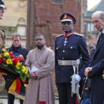 German president visits WWII UK bombing site amid unity against Russia 