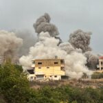 Israel launches new wave of air attacks on Lebanon, straining fragile truce 