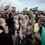 ‘I belong in my own country’: Syrians celebrate a year after al-Assad 